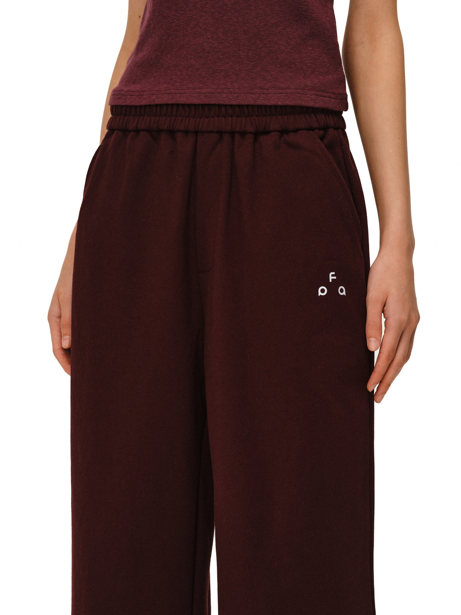 FPA Heavy Terry Warm Fleece Sweatpants – Casual Relaxed Unisex Straight-Leg Long Pants for Spring and Autumn