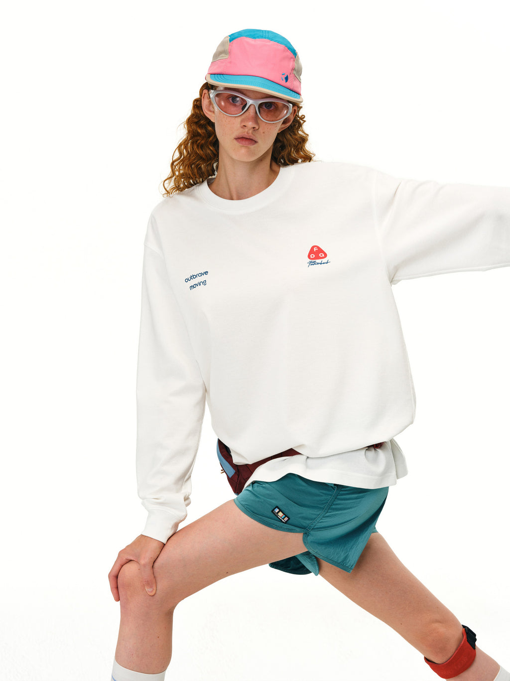 FPA Sorona UPF50+ Sun Protection Long Sleeve Spring/Fall Casual Loose Round Neck Outdoor Sports Couple T-Shirt for Men