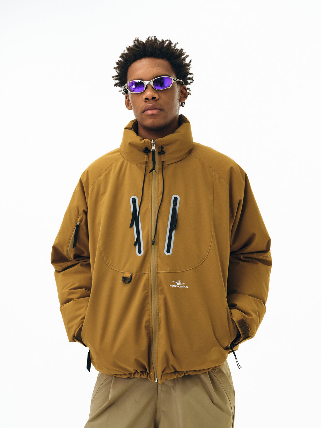 FPA Reversible Three-Proof Down Jacket – Chinese Streetwear Windproof Winter Thickened Couple Down Coat