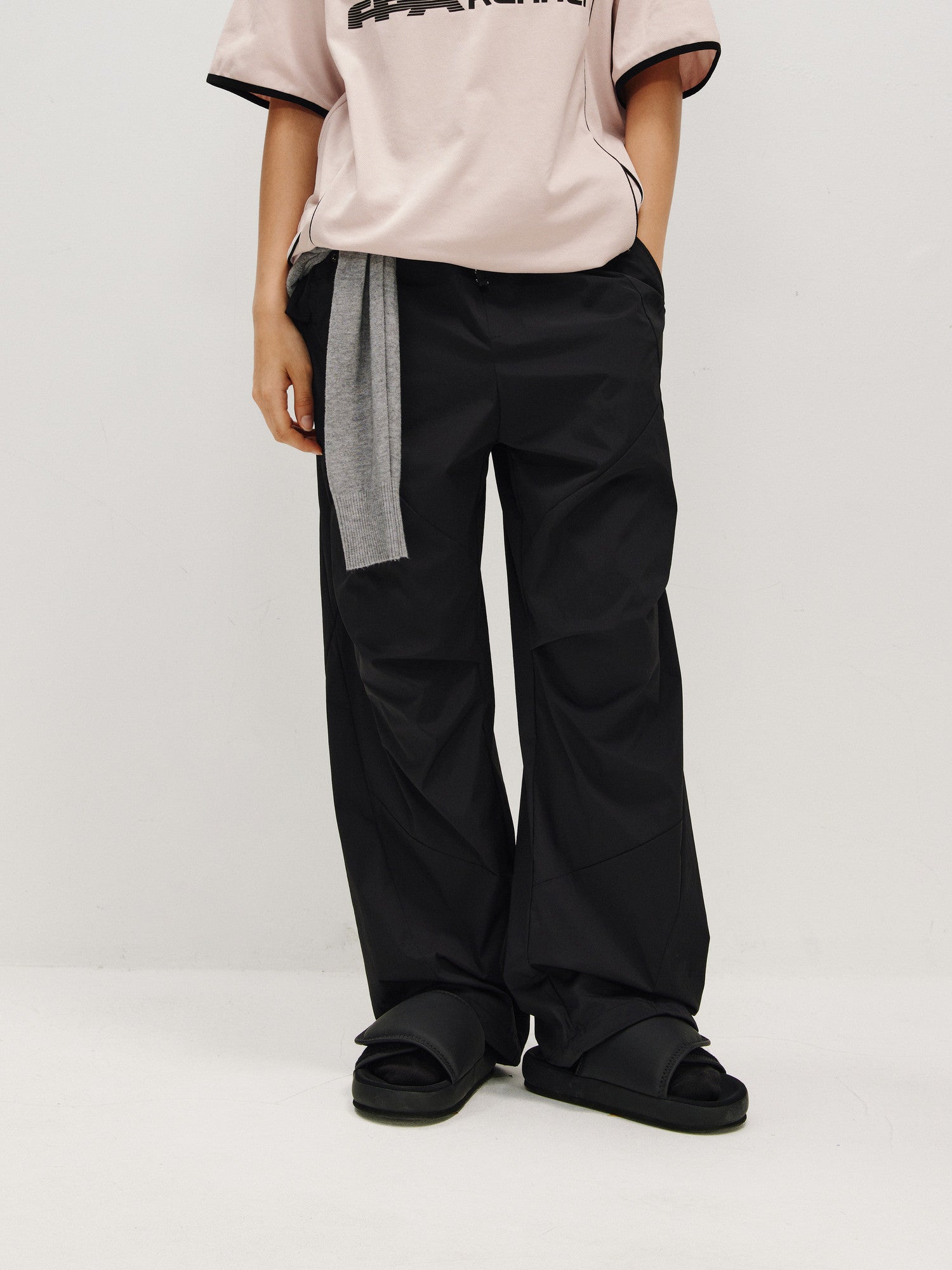 FPA Lightweight Casual Long Pants – Streetwear Summer Loose Straight Wide-Leg Versatile Sports Pants for Men
