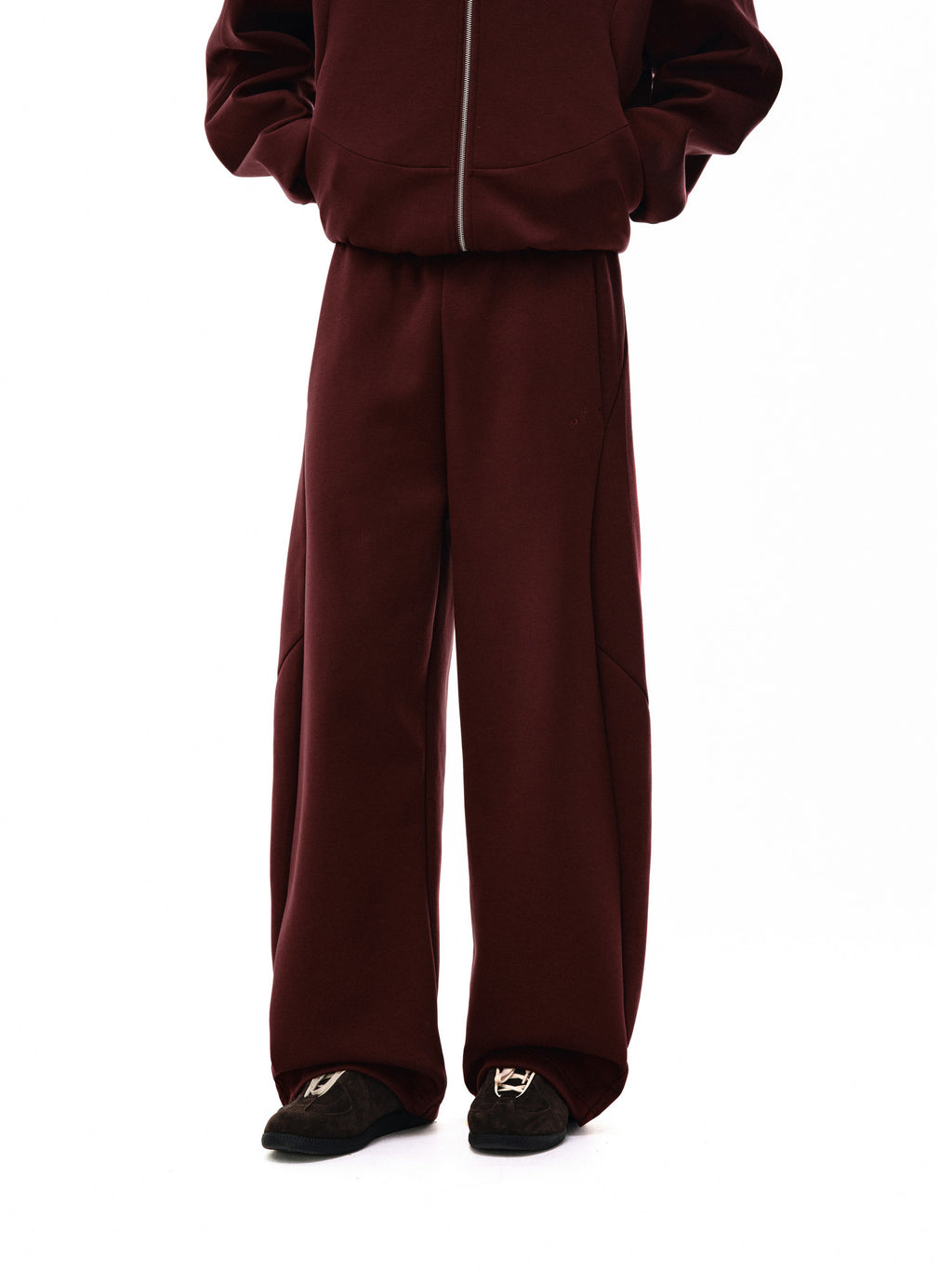 FPA Two-Tone Air Layer Structured Sweatpants 2026 New Style Casual Sports High-End Streetwear Loose Straight-Leg Pants