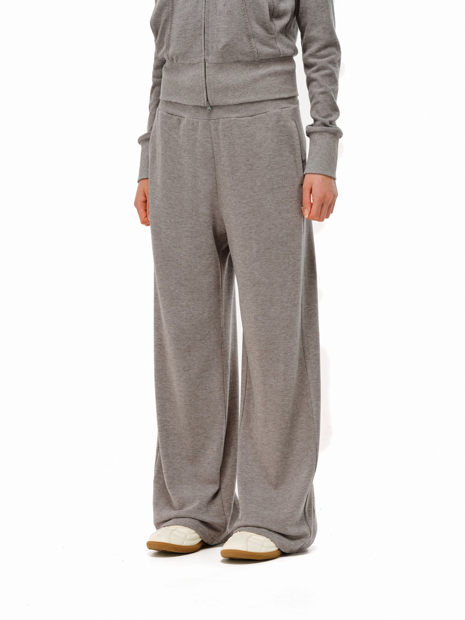 FPA Drawstring Mid-Rise Straight-Leg Loose Sweatpants 2026 New Spring/Autumn Design Athletic Casual Long Pants for Women