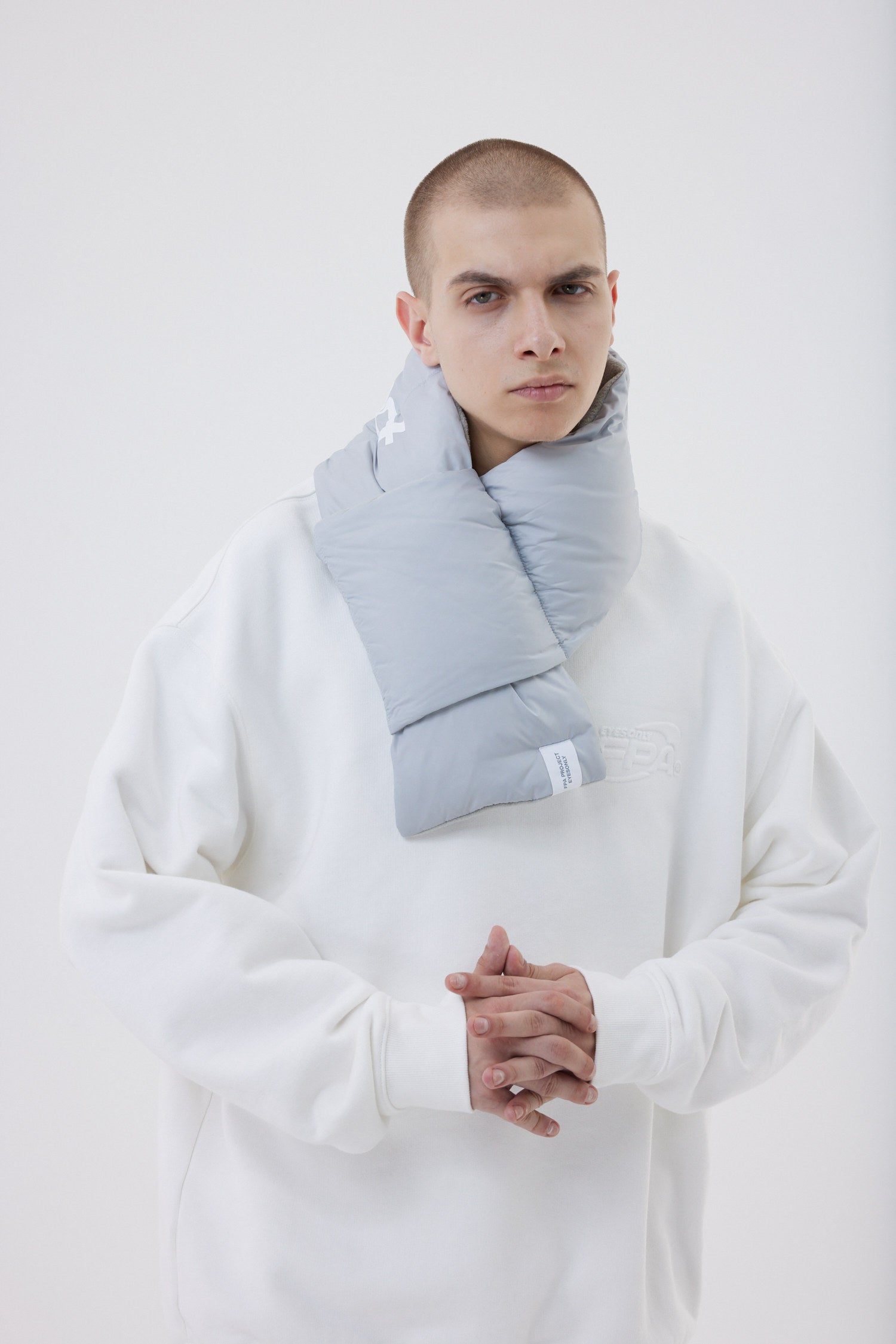 FPA (VENGETICE) Logo Printed Quilted Scarf