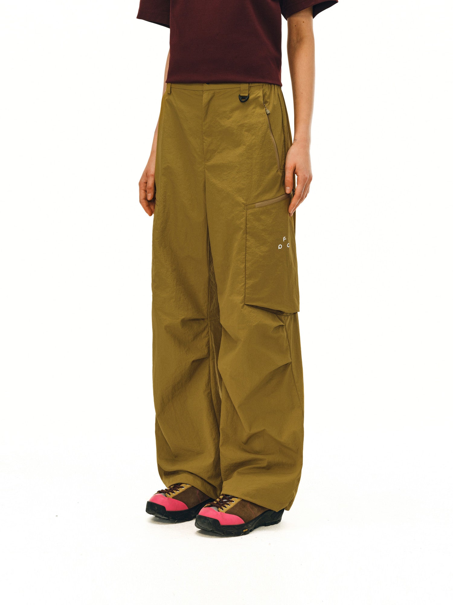 FPA Outdoor Softshell Cordura High-Strength Abrasion-Resistant Ventilated Paratrooper Pants, Summer Moisture-Wicking Casual Sports Pants