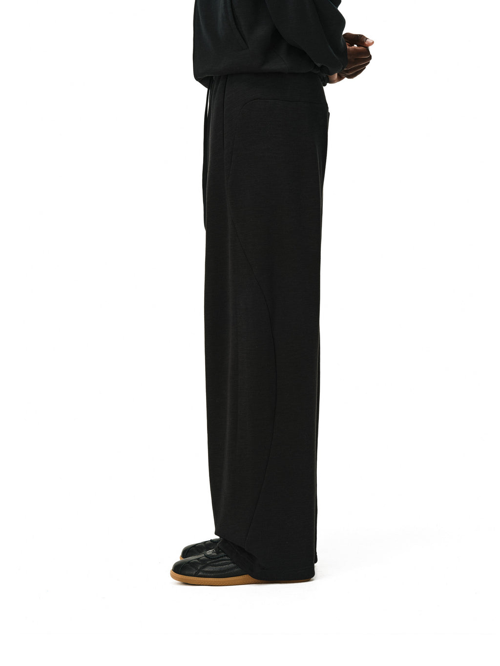 FPA Slub Cotton Terry Sweatpants – Moisture-Wicking, Relaxed Straight-Leg Casual Pants for Spring & Fall