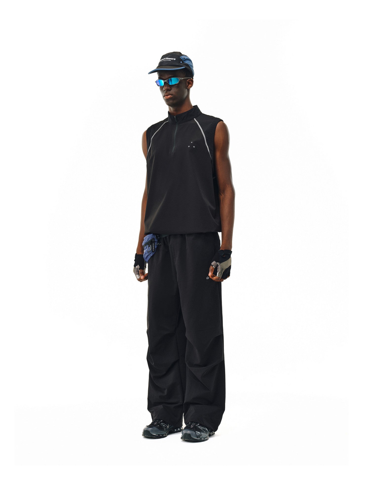 FPA Summer Lightweight Water-Repellent Paratrooper Pants – Loose Straight-Leg Outdoor Sports Casual Pants