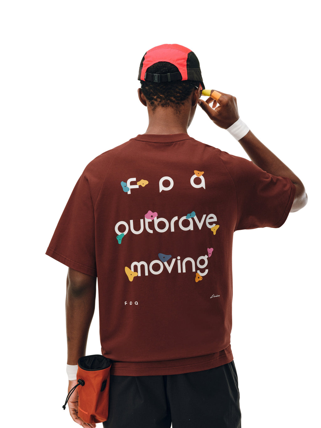 FPA Climbing Contrast Color COOLMAX Sports T-Shirt Summer Crew Neck Couple Half Sleeve Outdoor Breathable Short Sleeve Men