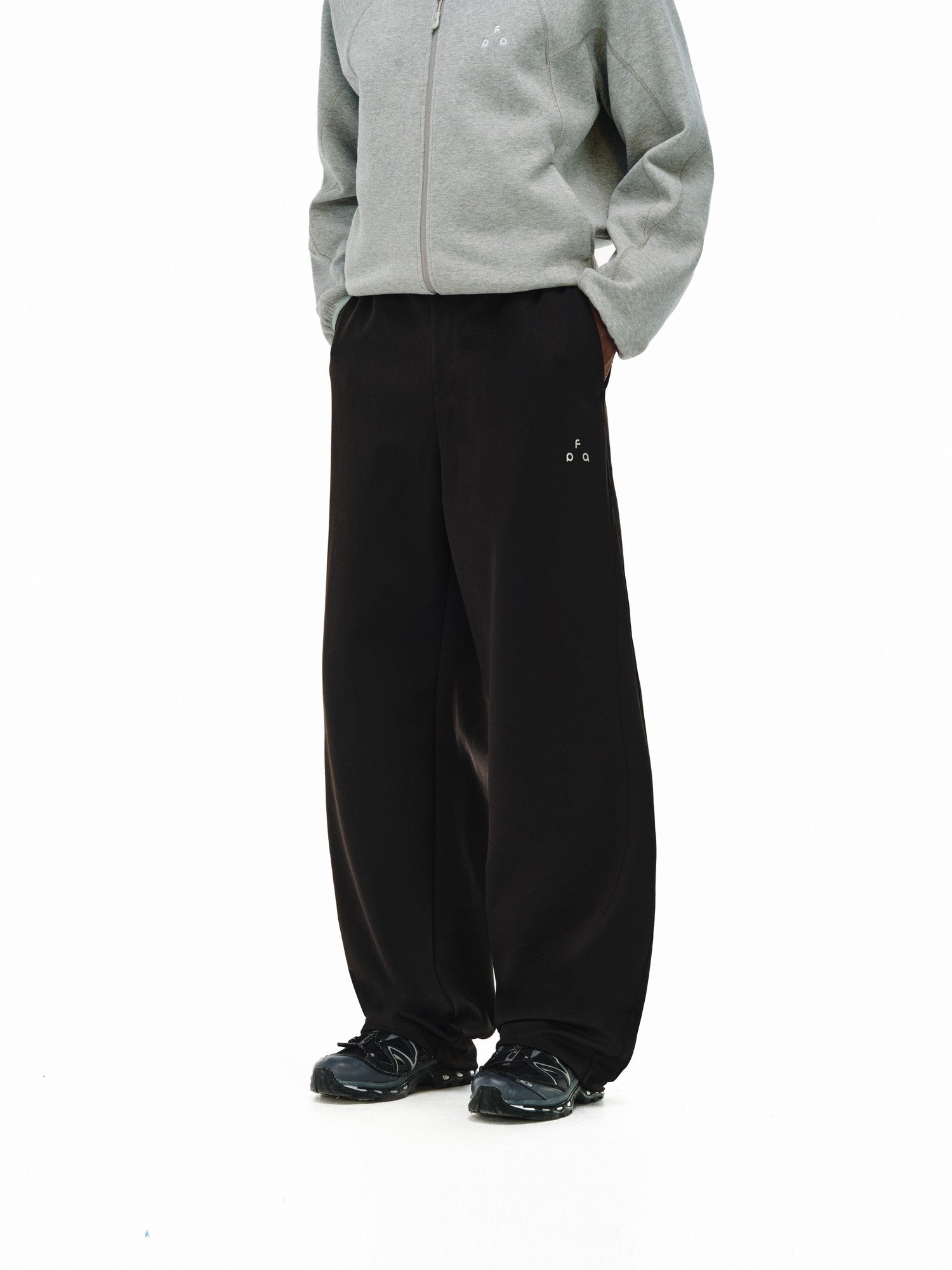 FPA Outdoor Sports Moisture-Wicking Curved-Leg Loose Wide-Leg Casual Pants