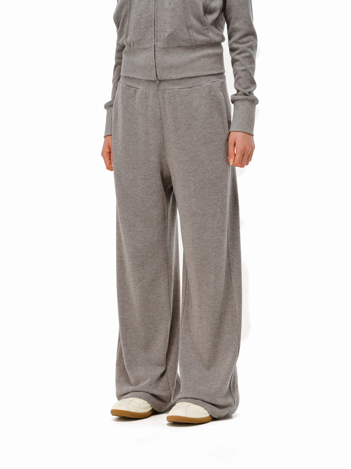 FPA Drawstring Mid-Rise Straight-Leg Loose Sweatpants 2026 New Spring/Autumn Design Athletic Casual Long Pants for Women