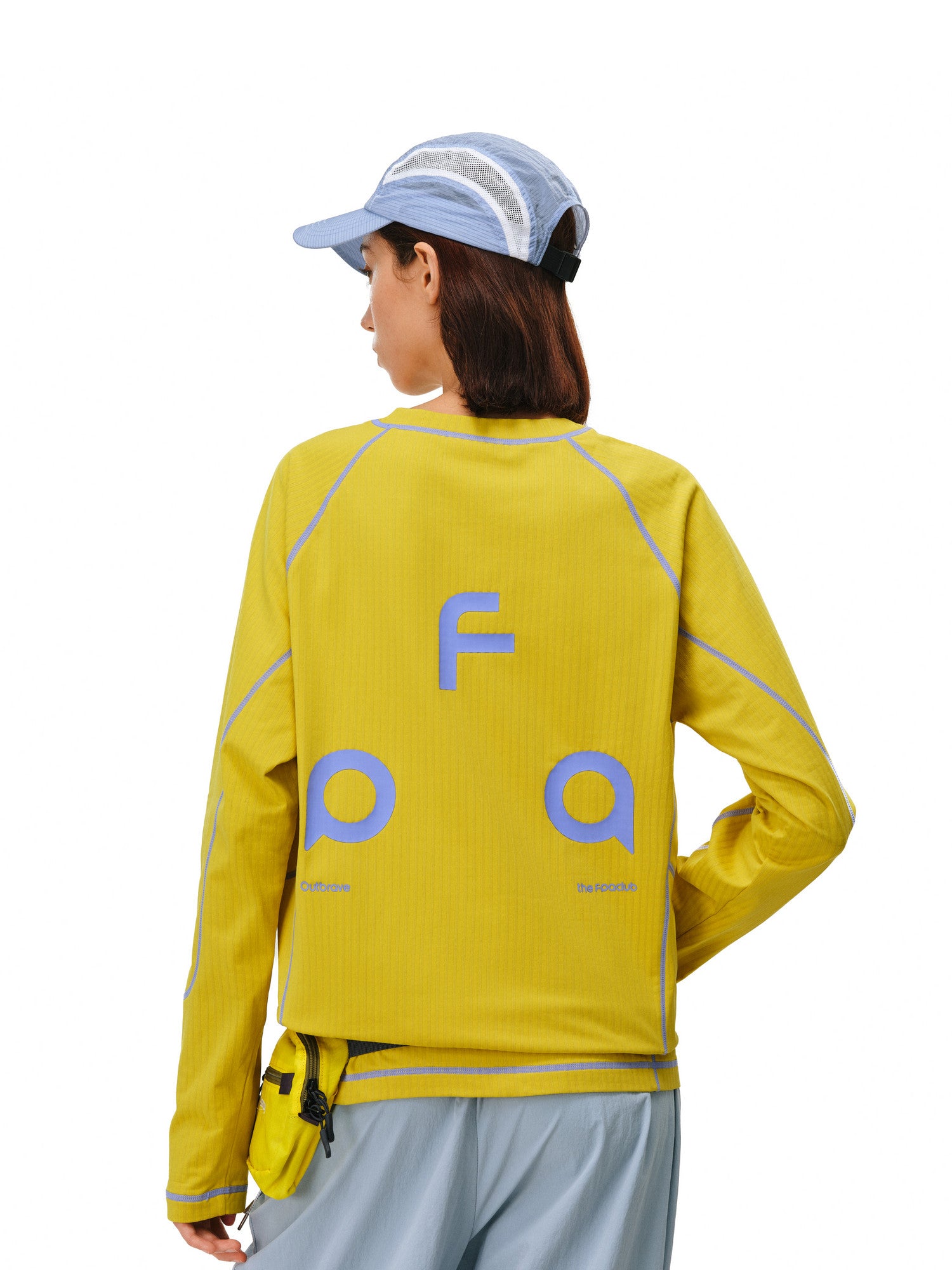 FPA Fleece Moisture-Wicking Anti-Static Long-Sleeve Outdoor Sports Tee - Casual Couple Round Neck T-Shirt