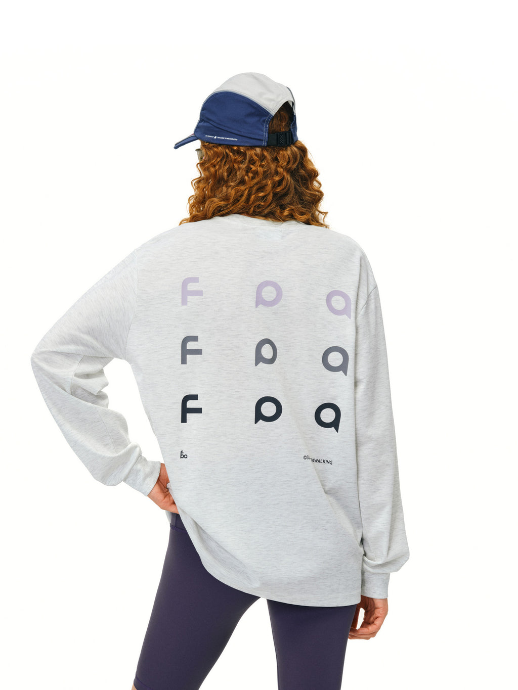 FPA Sorona Lyocell UPF50+ Long Sleeve National Trend Basic Logo Casual Sports T-Shirt