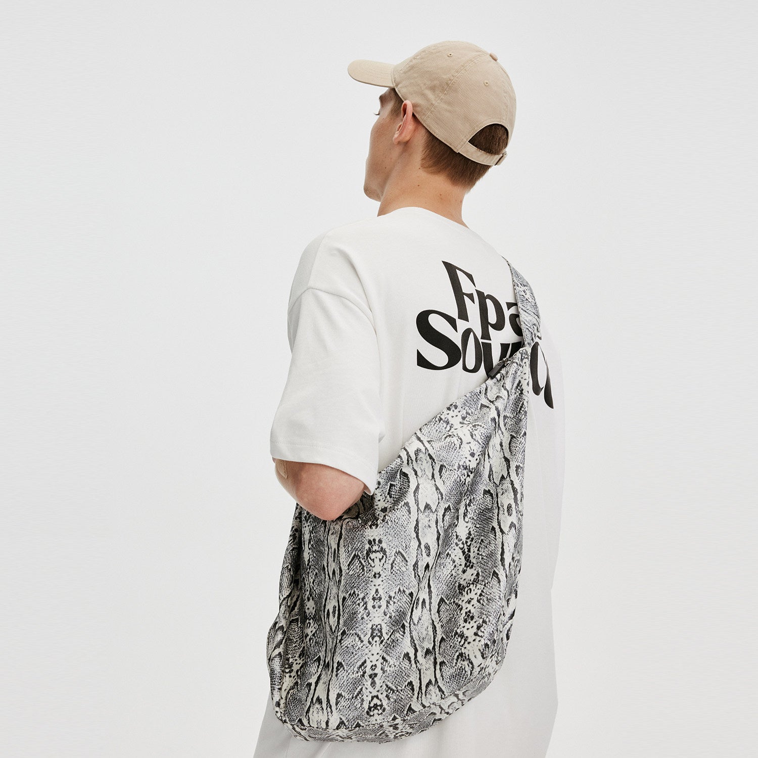 FPA Snake Print Single Shoulder Crossbody Bag