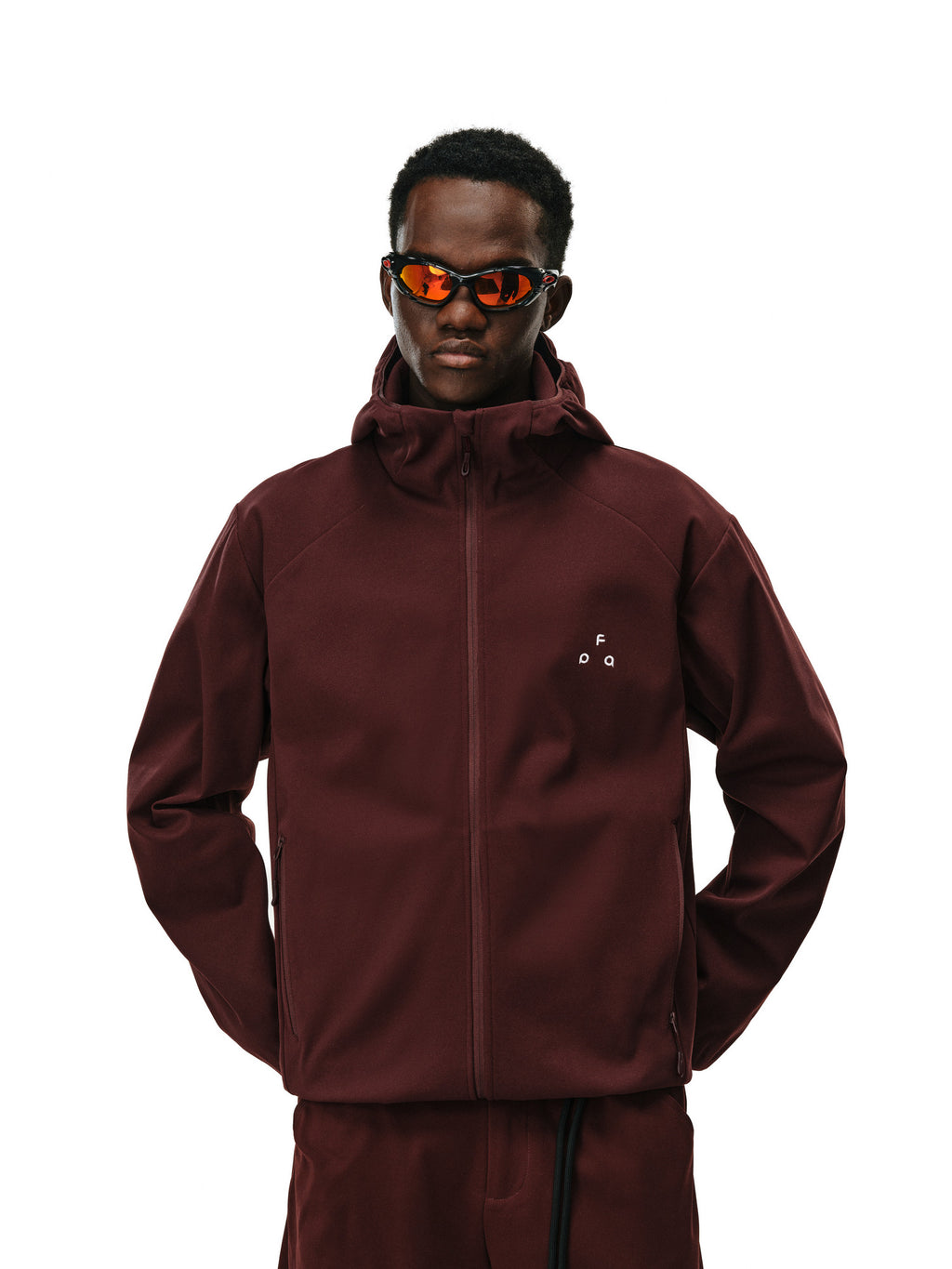 FPA Moisture-Wicking Sports Hooded Jacket Spring Autumn Outdoor Basic Casual Unisex Couple Thin Coat