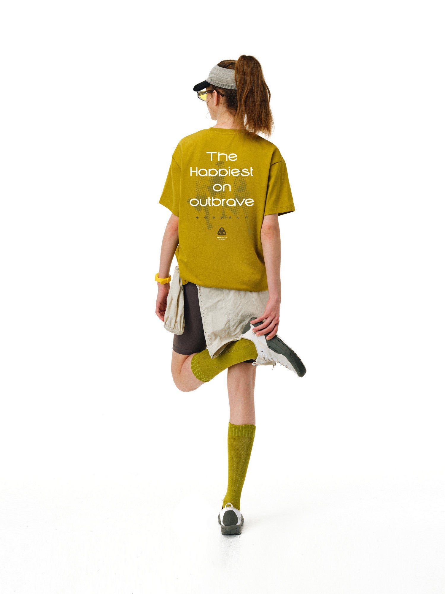 FPA Quick-Dry Cooling 7A Antibacterial Anti-Mite Sports Short Sleeve T-Shirt - Summer Chinese Street Style Loose Round Neck Couple T-Shirt