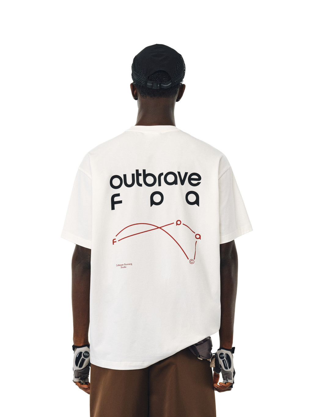 FPA Cool-Touch Ice-Feel Short-Sleeve T-Shirt for Couples, Summer Unisex Round Neck, Heavyweight Printed Loose-Fit Streetwear Tee in Black