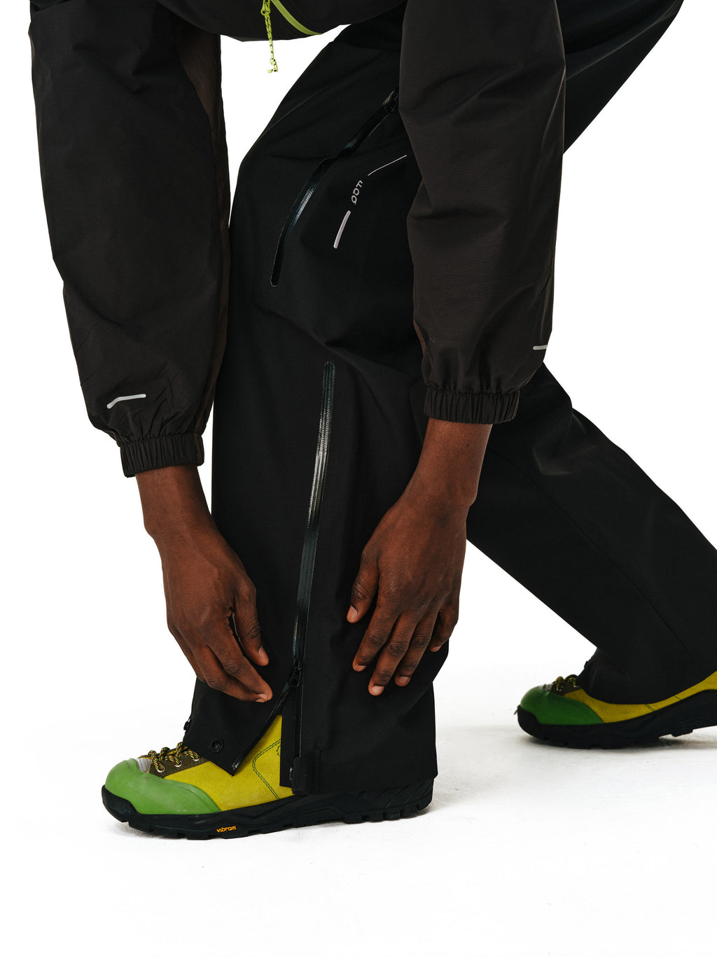 FPA Outdoor Water-Repellent Breathable Zip Hiking Durable Pants Men's Premium Mountaineering Casual Trousers