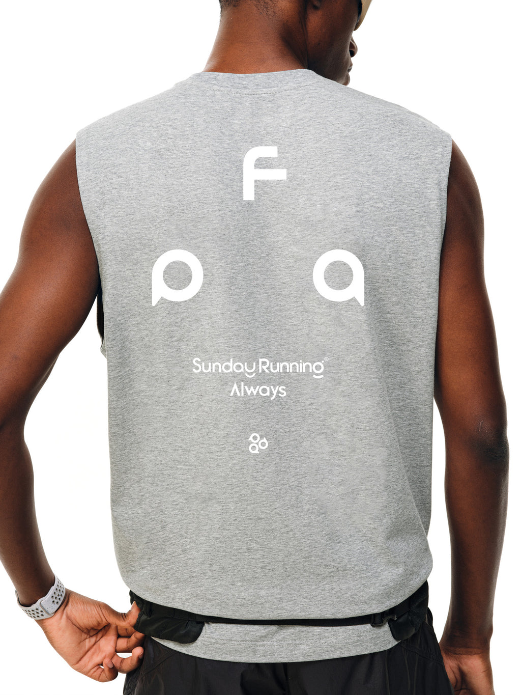 FPA Triangle Logo COOLMAX Athletic Tank Top - Summer Quick-Dry Cooling Outdoor Fitness Running Sleeveless Vest