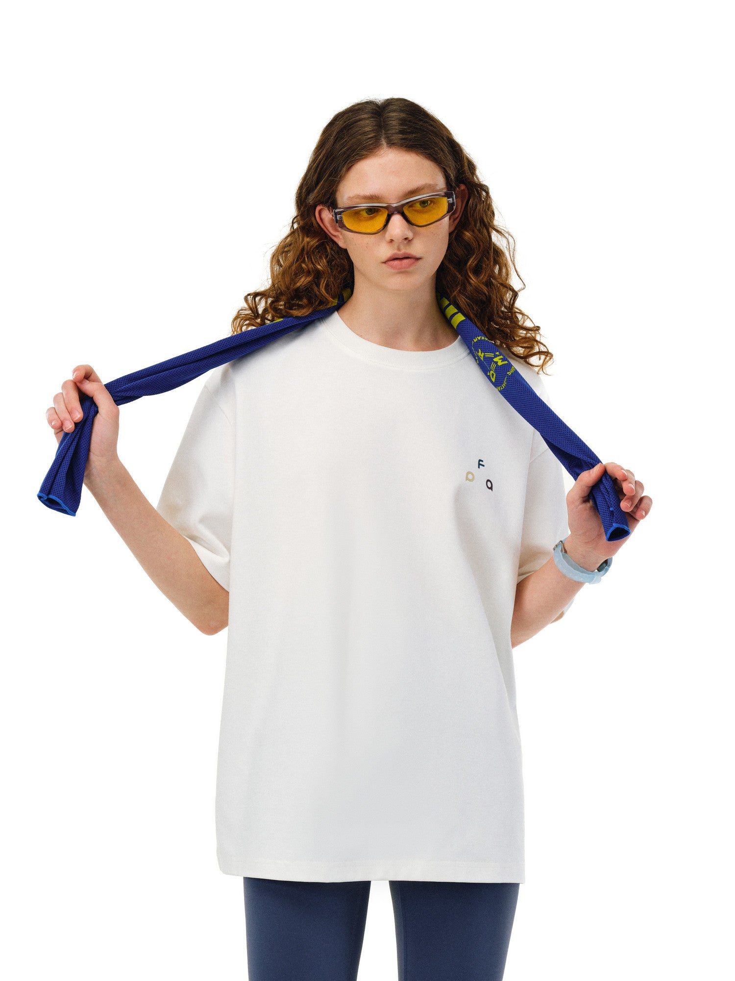 FPA Ice Cream Color Block Triangle Logo Athletic Quick-Dry Antimicrobial Short Sleeve T-Shirt - National Trend Summer Basic Logo Tee