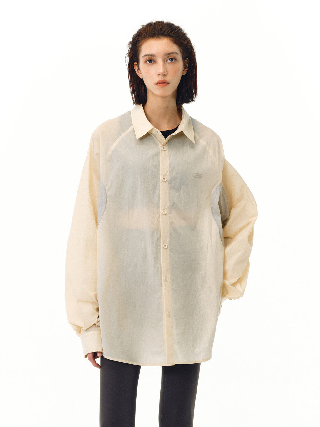 FPA Outdoor Lightweight Sun-Protection Laser-Cut Long-Sleeve Shirt, Chinese Streetwear Design Loose Casual Shirt Jacket