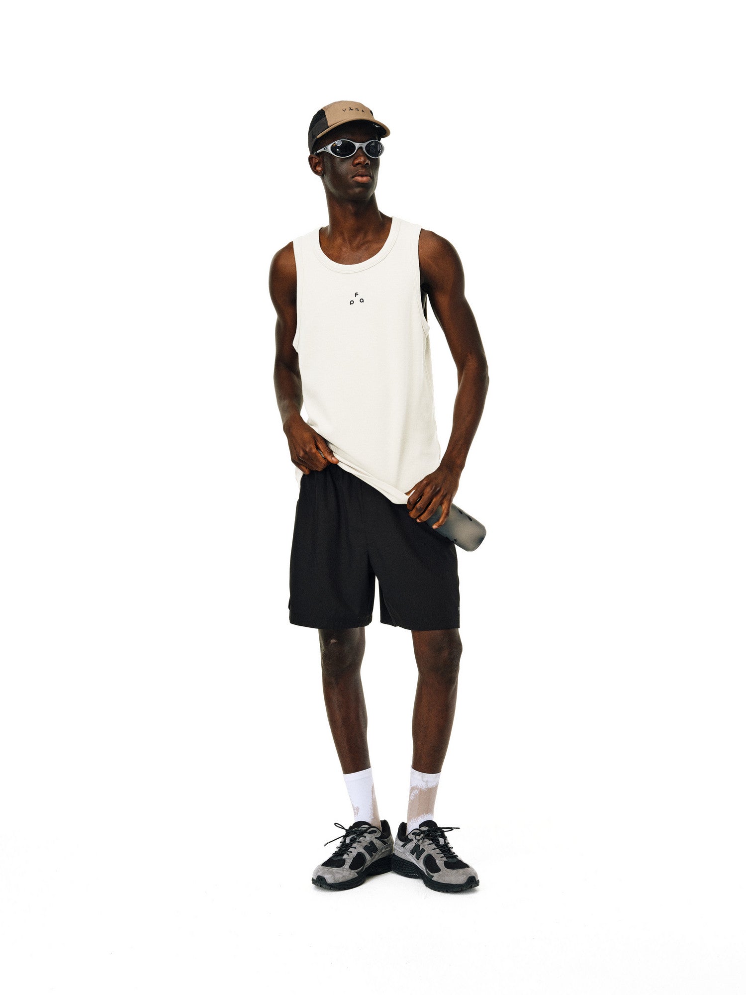 FPA Moisture-Wicking Triangle Logo Sleeveless Vest - Chinese Streetwear Trend Summer Sports Cooling Basketball Fitness Tank Top