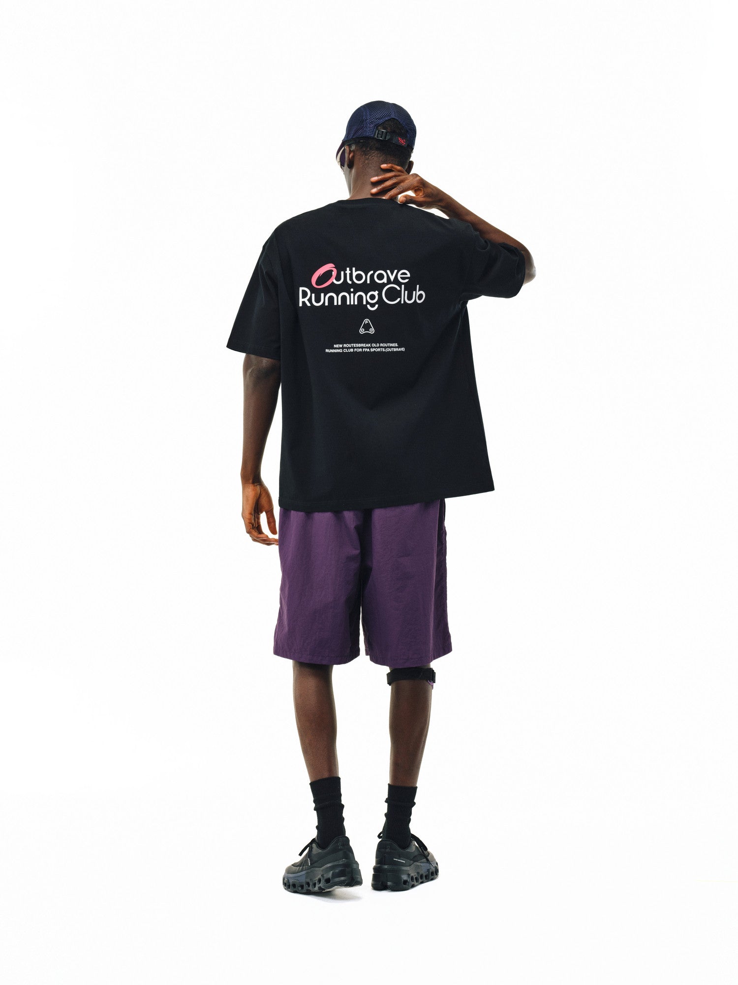FPA Cool-Touch Ice-Skin Athletic Short-Sleeve T-Shirt, Chinese Streetwear, Crew Neck, Loose Retro Summer Unisex Couple Mid-Length Sleeve Tee