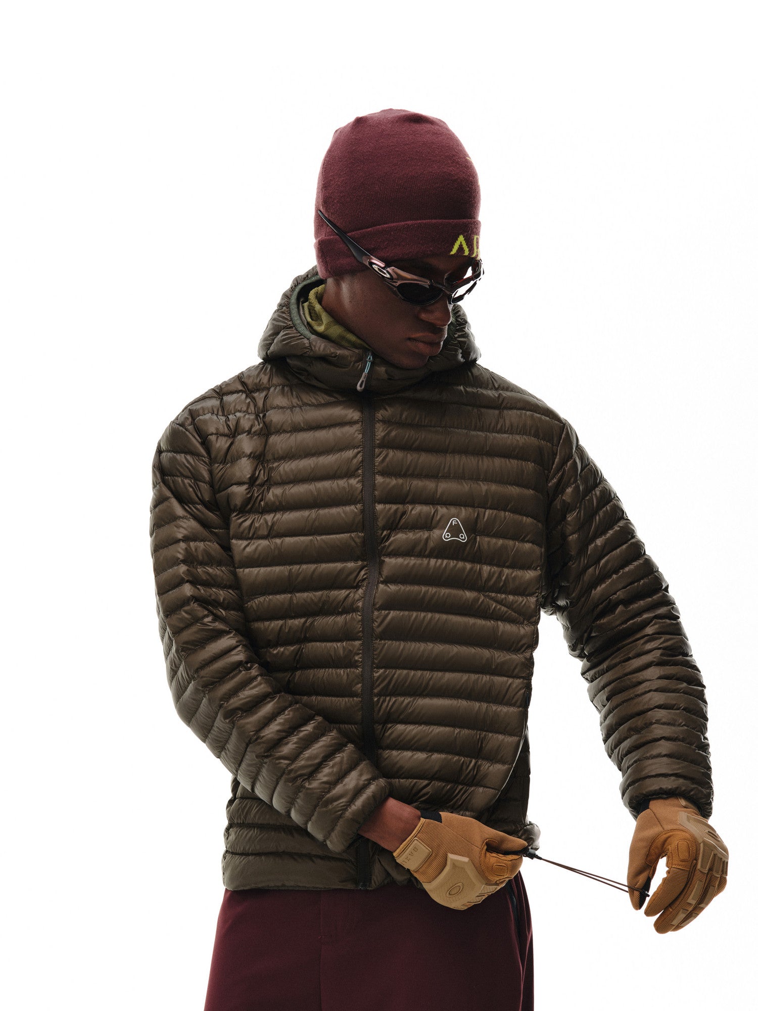 FPA Lightweight 90% Down Fine Ribbed Down Jacket