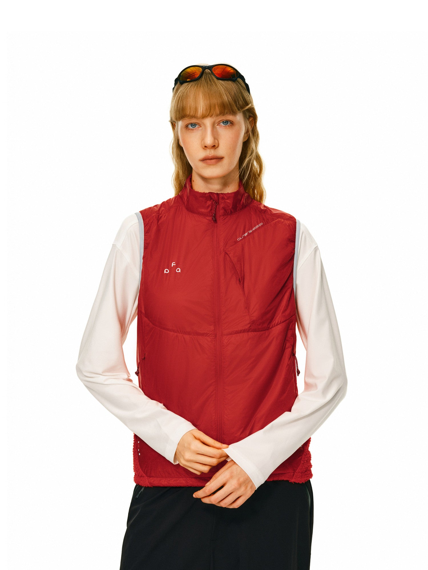 FPA Lightweight Primaloft® Fleece Vest – Autumn Outdoor Layering Sleeveless Jacket