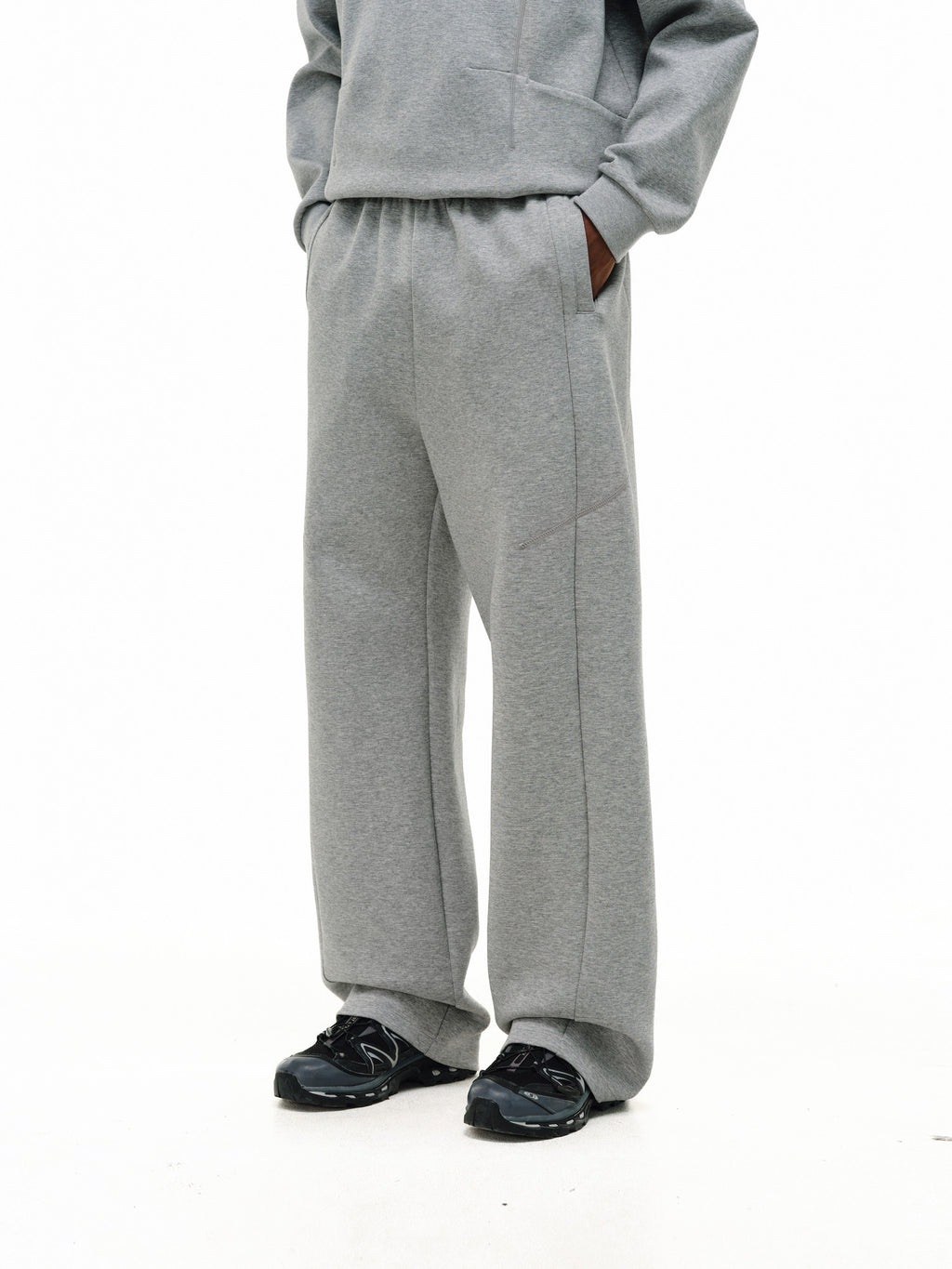 FPA Lyocell Warm Structured Hasso Sweatpants – Chinese Streetwear Loose Straight Casual Unisex Long Pants