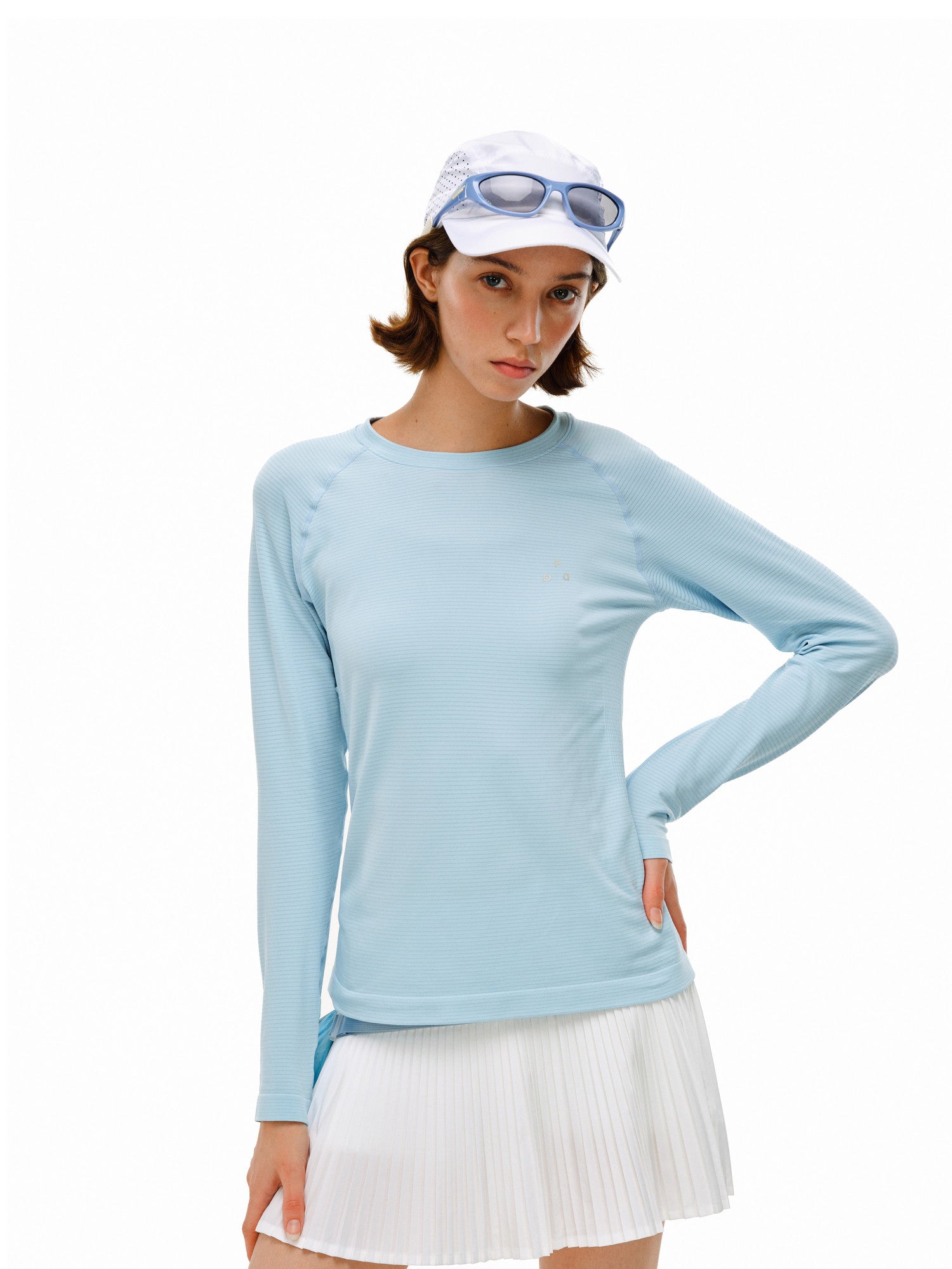 FPA Seamless Outdoor T-Shirt for Spring and Fall – Slim Fit, Basic Round Neck Tee for Women