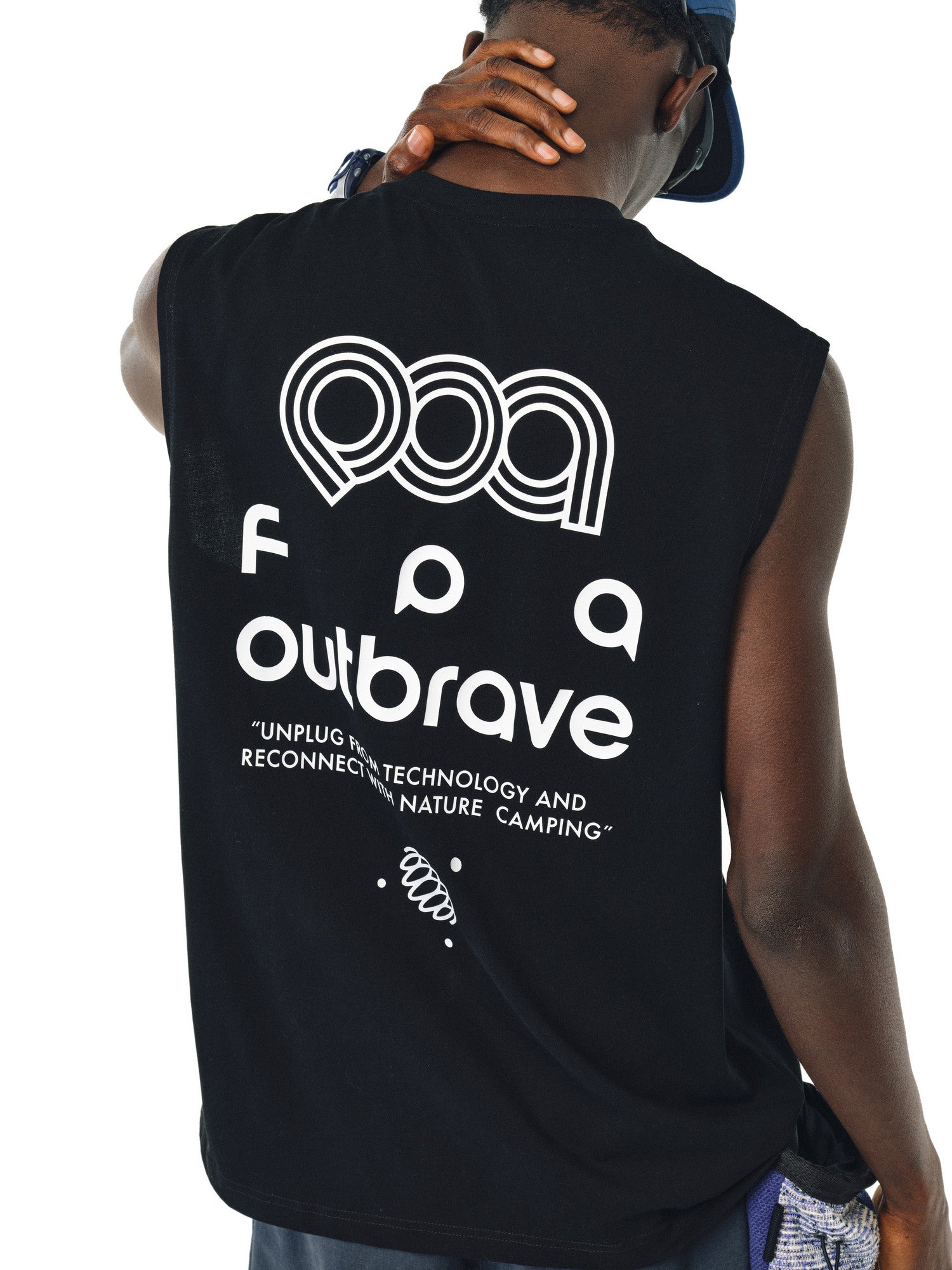 FPA Quick-Dry 7A Antibacterial Athletic Sleeveless Tank Top - Summer Chinese Street Style Loose Fit Couple Workout Vest