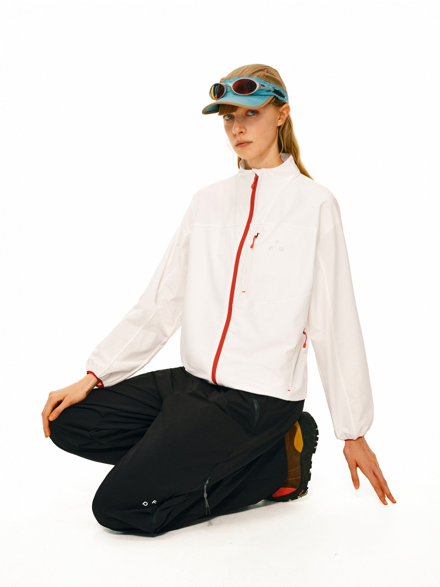 FPA Sports Color-Block Stand Collar Jacket – Lightweight Outdoor Casual Zip-Up for Men and Women
