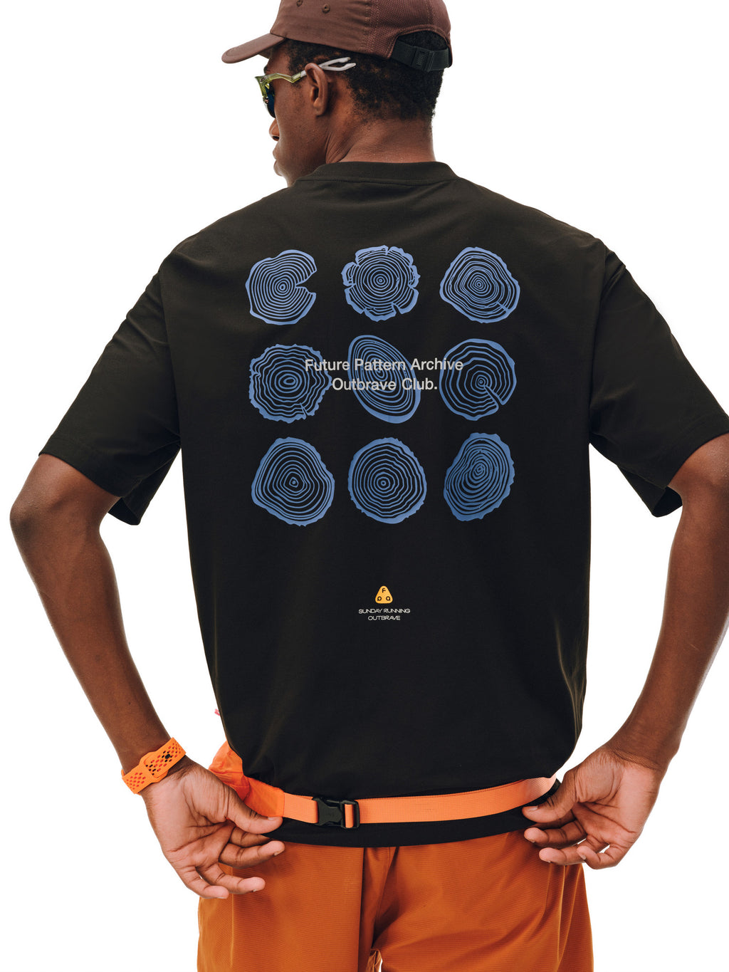 FPA Moisture-Wicking Quick-Dry Antibacterial Cool-Touch Digital Print Short Sleeve Summer Crew Neck Couple Outdoor Sports T-Shirt