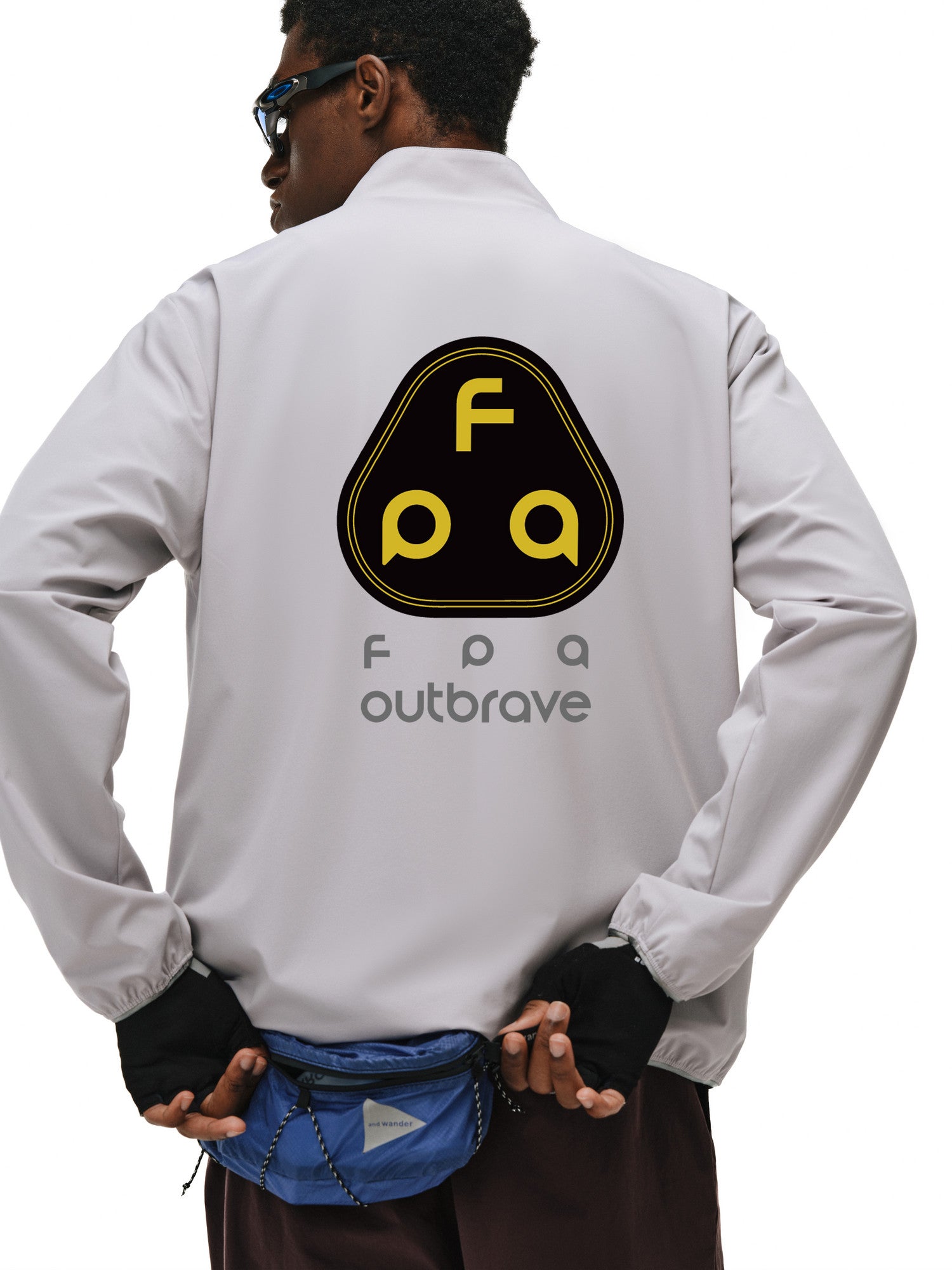 FPA Triangle Logo Sports Windbreaker Jacket Spring/Autumn Outdoor Windproof Stand Collar Zipper Thin Casual Couple Outerwear