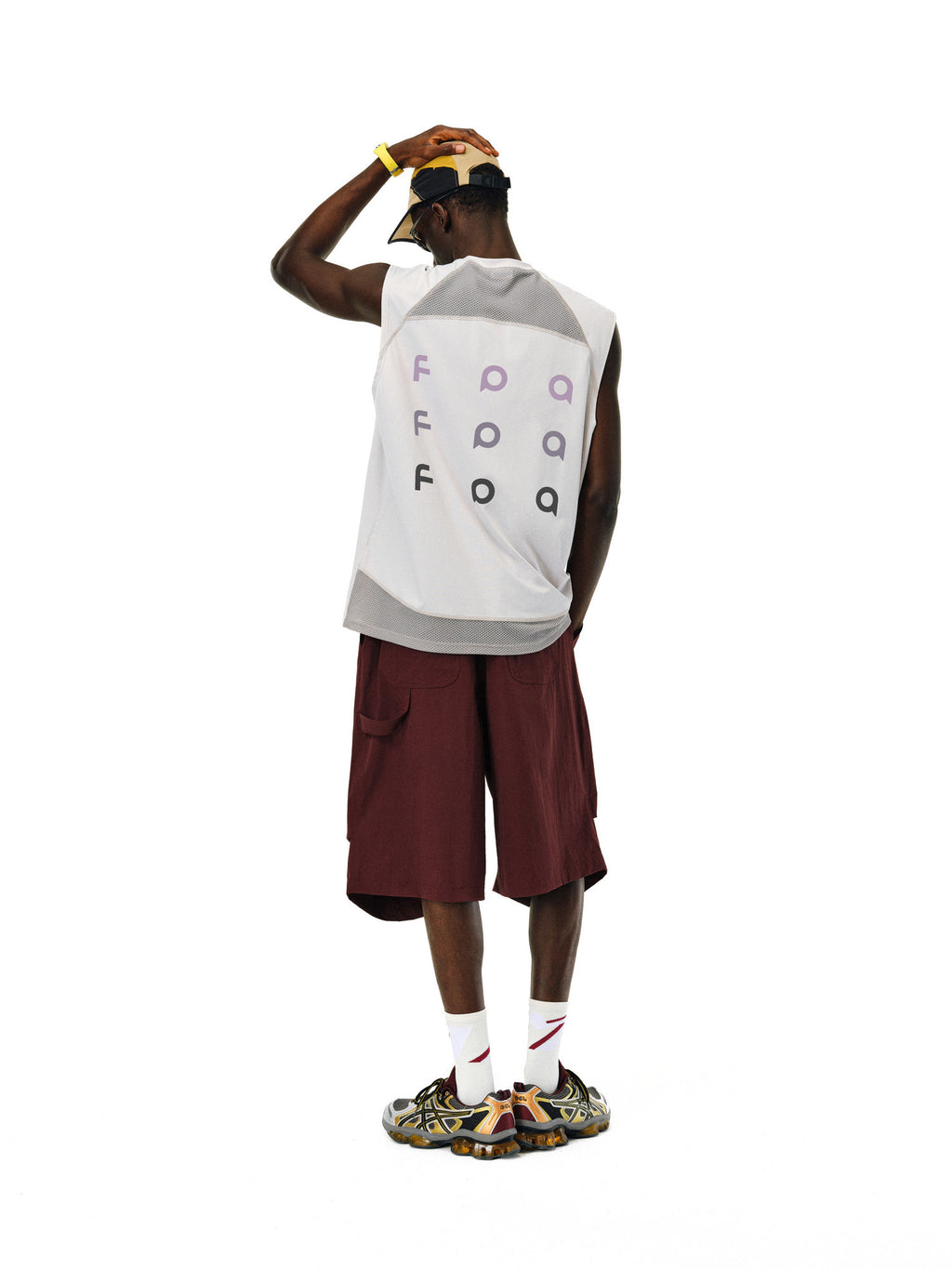 FPA Cool-Touch Textured Athletic Vest – Quick-Dry Basketball & Gym Round Neck Sleeveless T-Shirt for Men (Couple Style)