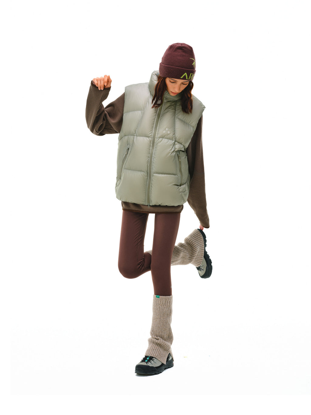 FPA Transparent Grid Stand Collar Down Vest - 2026 New Winter Thickened Warm Couple Sleeveless Down Jacket for Men