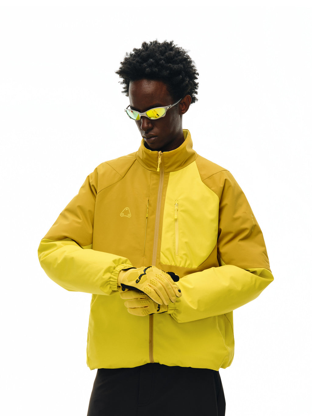 FPA Reversible Stitched Down Jacket Winter Windproof Waterproof Warm Premium Sports Down Coat for Men