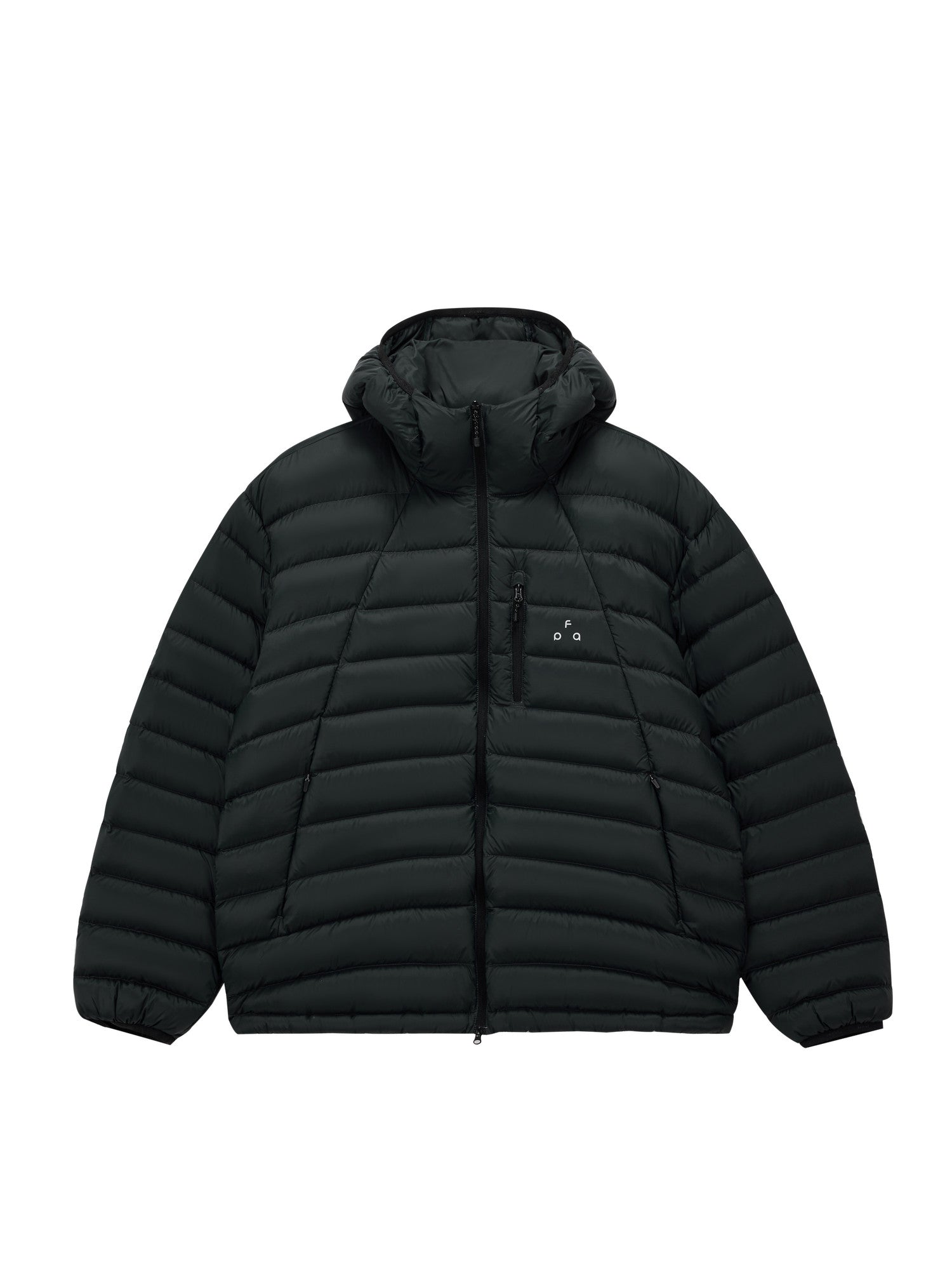 FPA Ultra-Soft High-Density Ribbed Zipper Lightweight Hooded Down Jacket 2026 New Winter Couple Down Outerwear for Men
