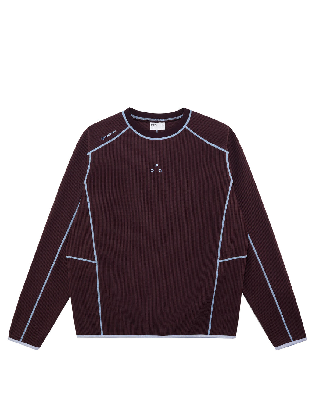FPA Quick-Dry Sun-Protection Contrast Stitch Long-Sleeve T-Shirt, Spring Premium Design, Crew Neck, Casual Outdoor Sports Tee for Men and Women