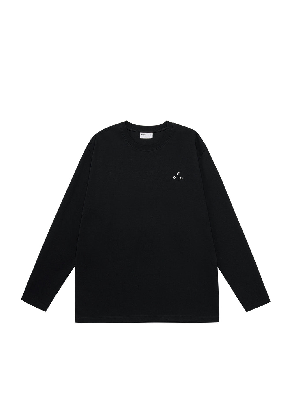 FPA Triangle Basic Small Logo Long Sleeve T-Shirt for Spring/Autumn Casual Sports Crew Neck Inner Layer Heavyweight Tee for Men