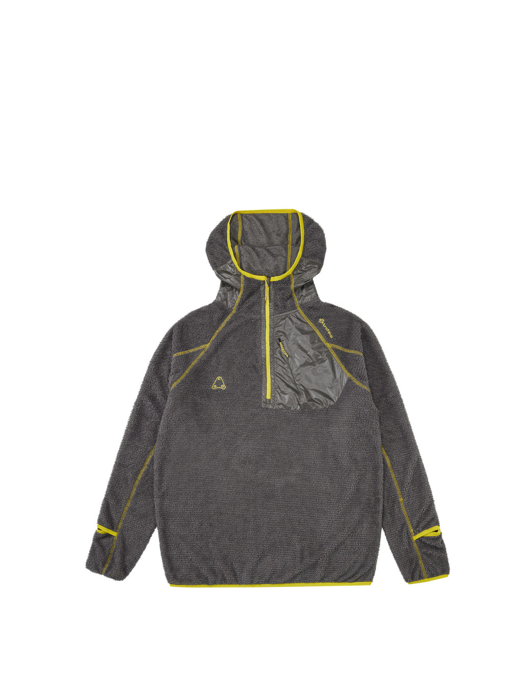 FPA Lightweight Outdoor Fleece Hooded Long-Sleeve Shirt – Minimalist Design Autumn Casual Retro Jacket Hoodie for Men
