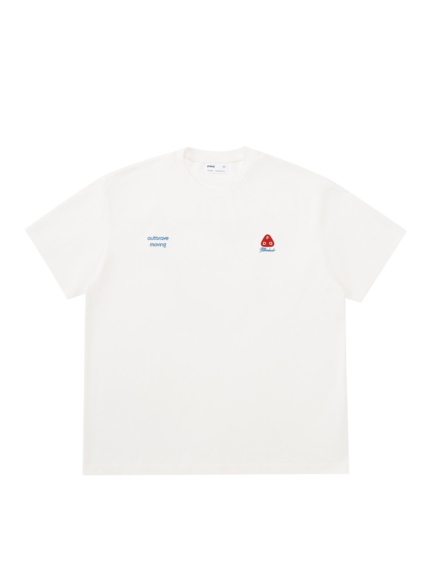 FPA Quick-Dry Cool-Touch 7A Antibacterial Anti-Mite Short-Sleeve Round-Neck Logo Print Unisex T-Shirt