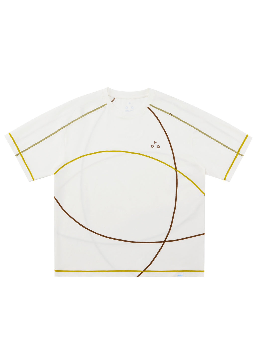 FPA COOLMAX Lyocell Contrast Stitch Casual Short Sleeve T-Shirt – Cool & Breathable Unisex Crew Neck Tee