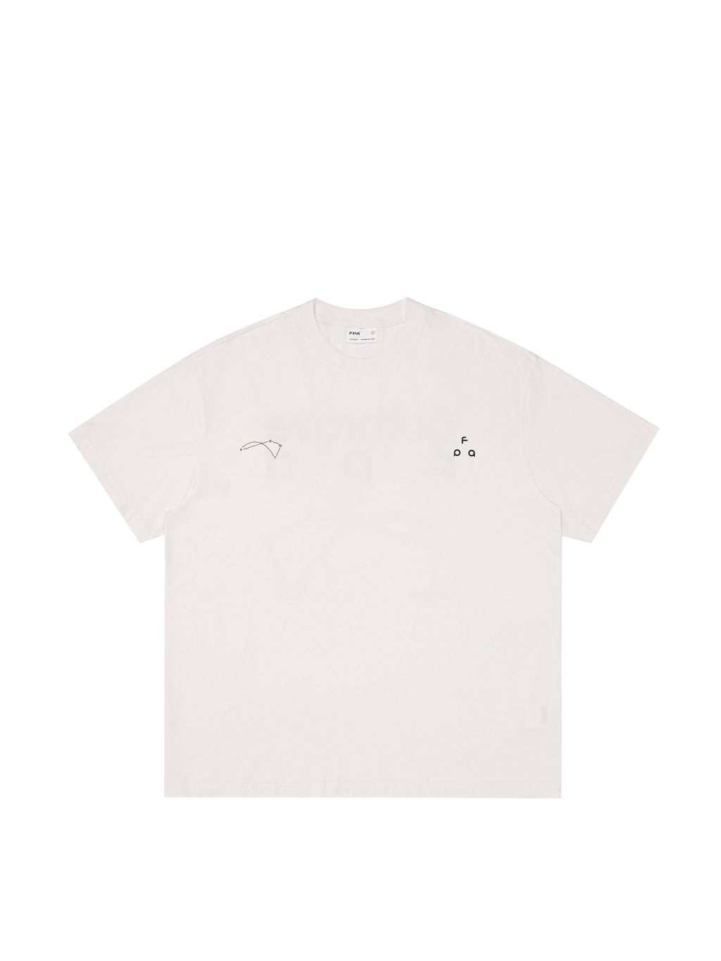 FPA Sports Cooling Ice-Feel Short Sleeve T-Shirt – Chinese Streetwear Loose-Fit Couple Style, Summer White Tee