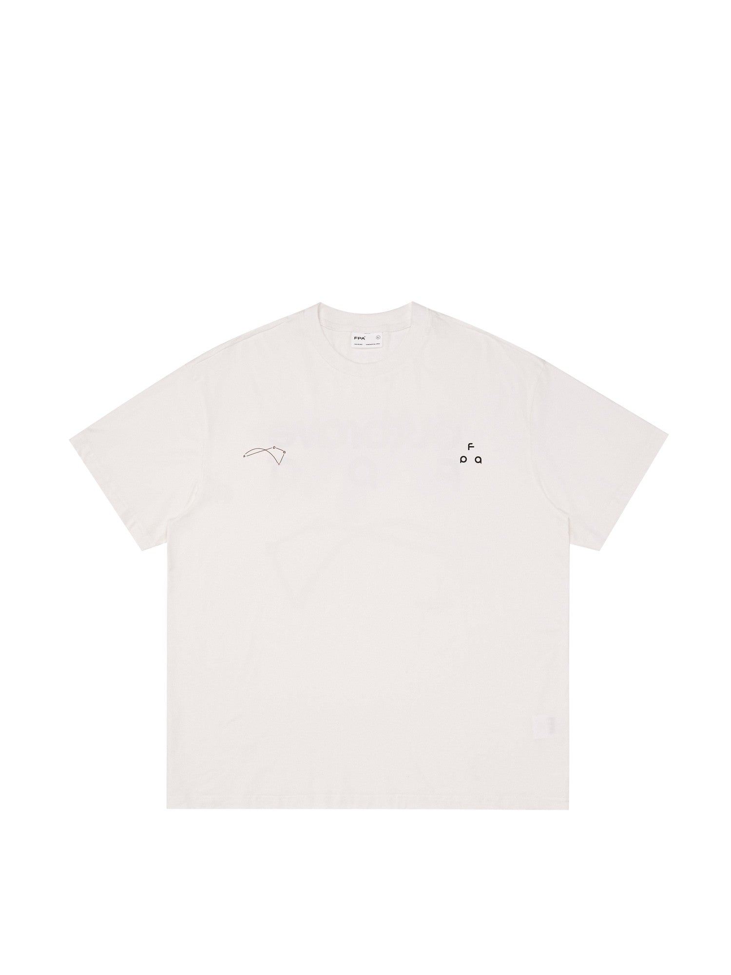 FPA Sports Cooling Ice-Feel Short Sleeve T-Shirt – Chinese Streetwear Loose-Fit Couple Style, Summer White Tee