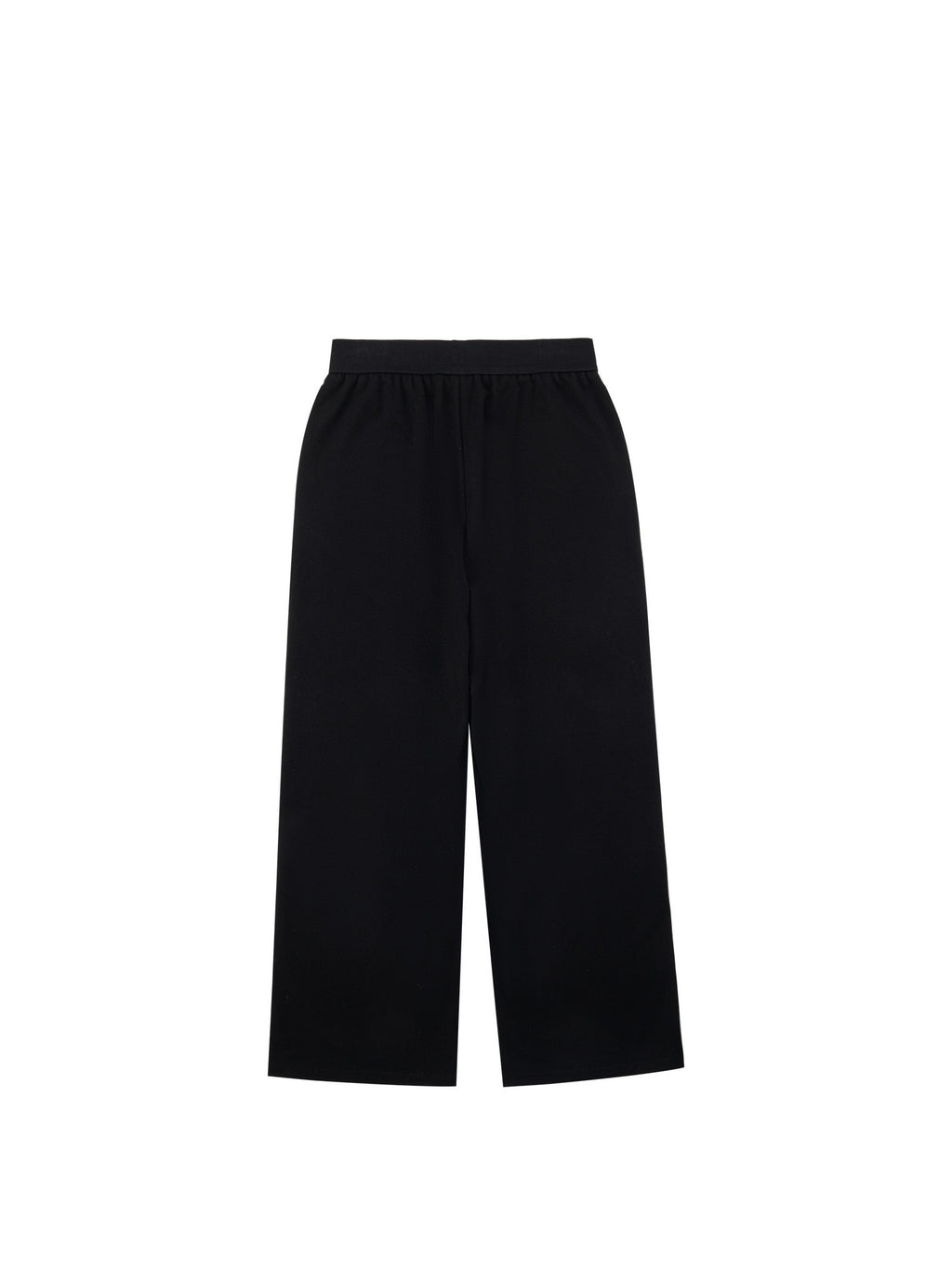 FPA Tencel Wool Textured Contrast Stitch Curved-Leg Trousers – Autumn/Winter Relaxed Wide-Leg Unisex Casual Pants