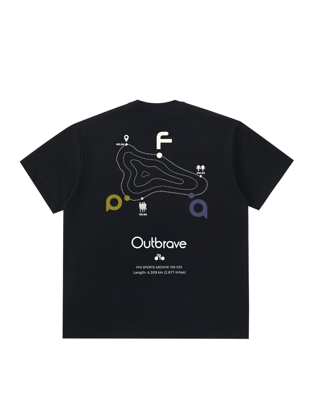 FPA Quick-Dry Cool-Touch 7A Antibacterial Sports Short Sleeve T-Shirt, Chinese Street Style Trendy Summer Loose Heavyweight Couple Half Sleeve Tee