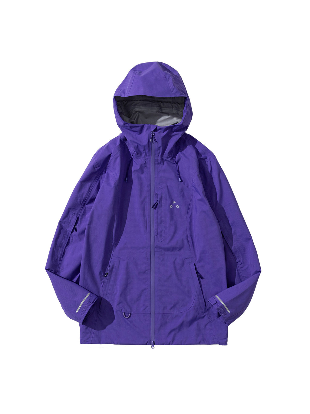 FPA Waterproof Fully Taped Seam Hiking Jacket for Outdoor Sports, Windproof, Hooded, Long Sleeve
