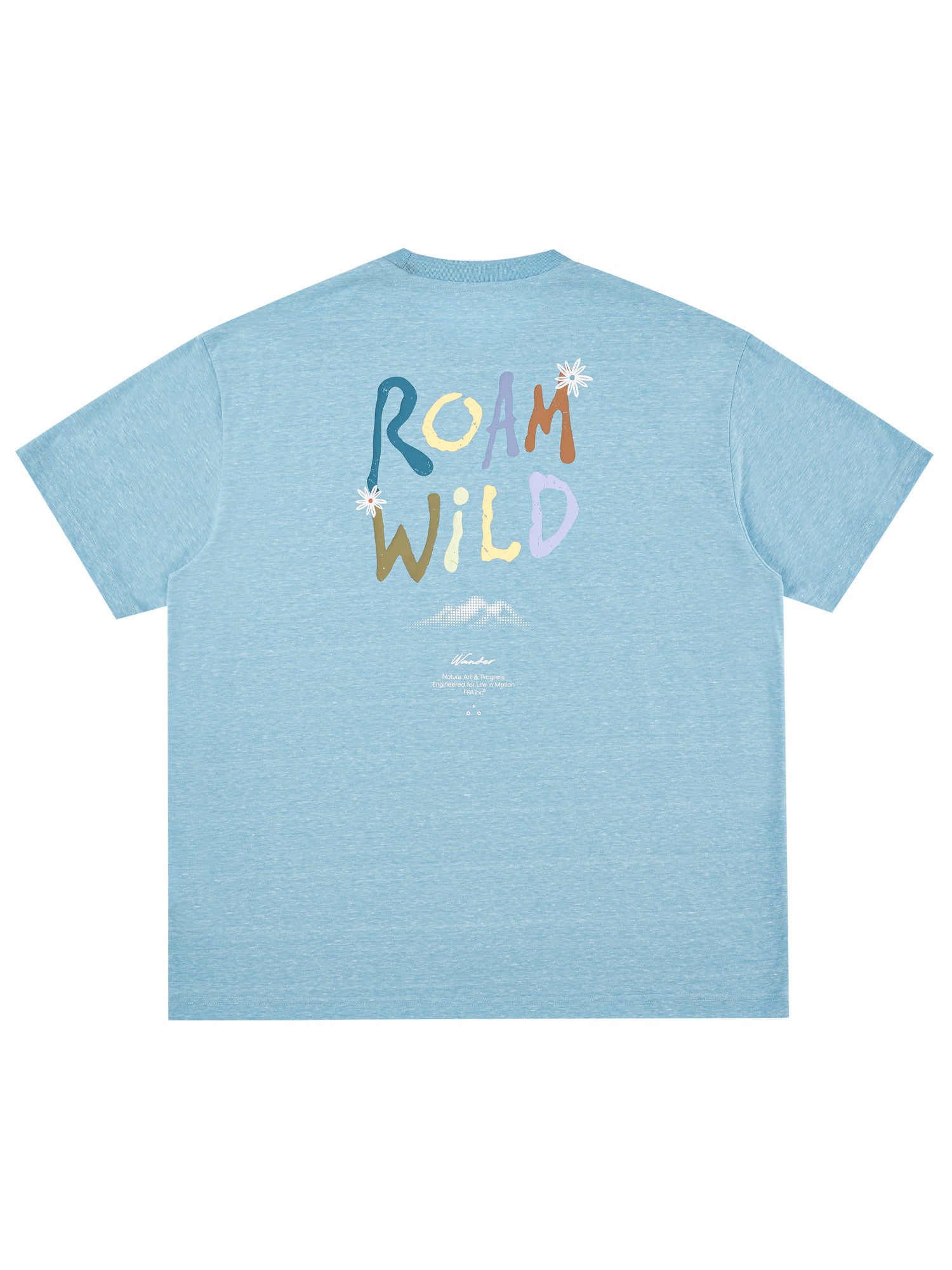 FPA Mountain Wander Summer Short Sleeve T-Shirt – Cool-Touch Crew Neck Casual Outdoor Tee for Men and Women