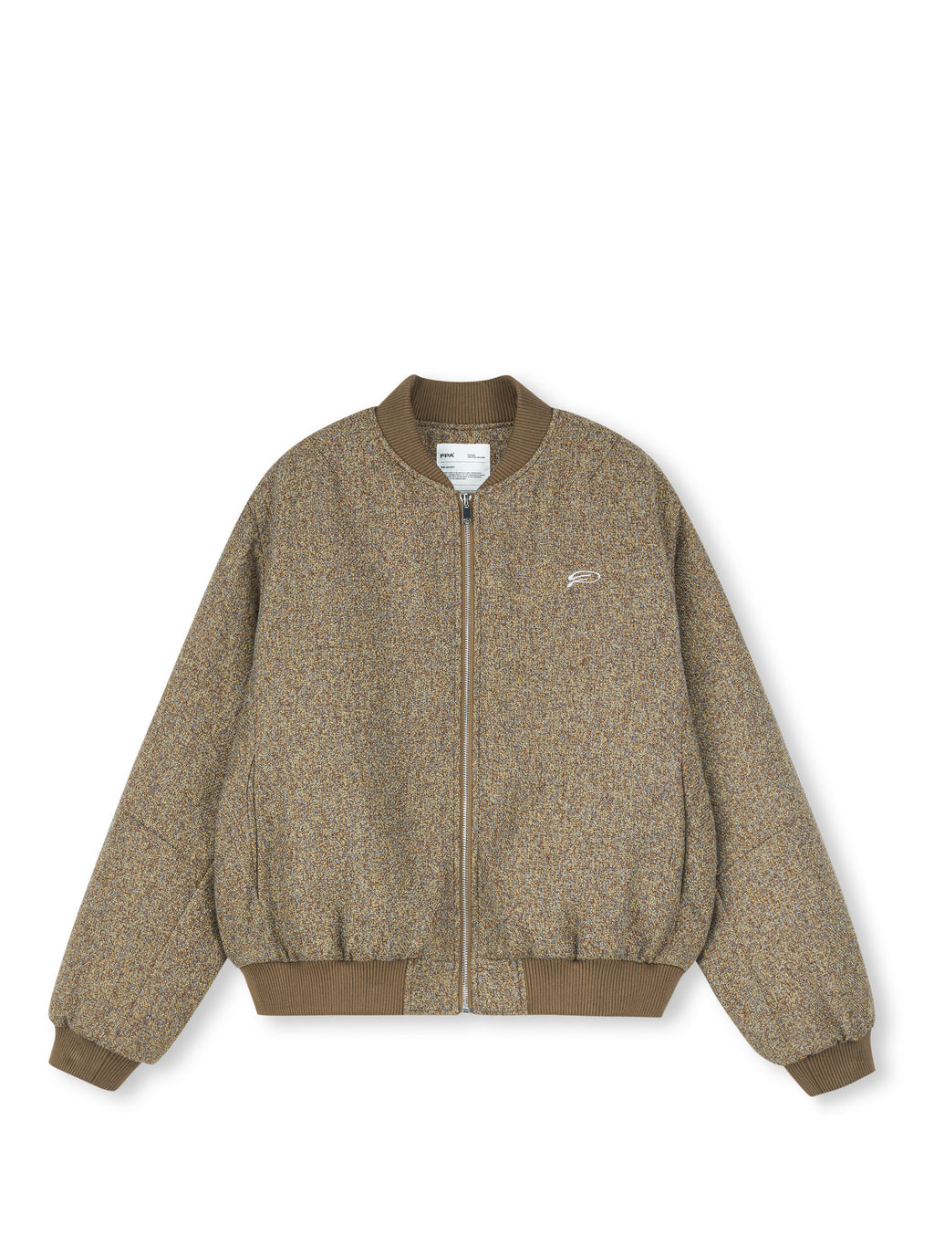FPA Jacquard Knit Jacket 2026 New Fall/Winter American Retro Loose Baseball Collar Coat for Men