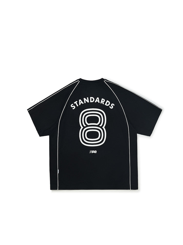FPA Quick-Dry Sports Short-Sleeve Jersey T-Shirt for Summer Fitness Basketball Training, Couple Unisex National Trend Half Sleeve